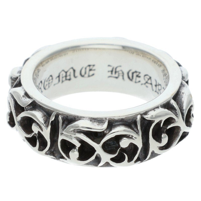 Chrome Hearts Eternity Vine Band Silver Ring Size ONE SIZE