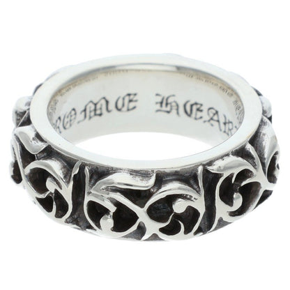 Chrome Hearts Eternity Vine Band Silver Ring Size ONE SIZE