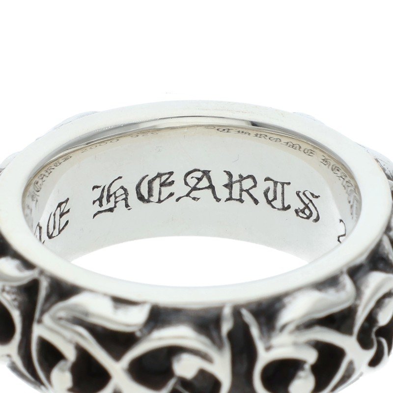 Chrome Hearts Eternity Vine Band Silver Ring Size ONE SIZE
