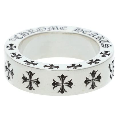Chrome Hearts 6mm Spacer Forever Silver Ring Size US 5