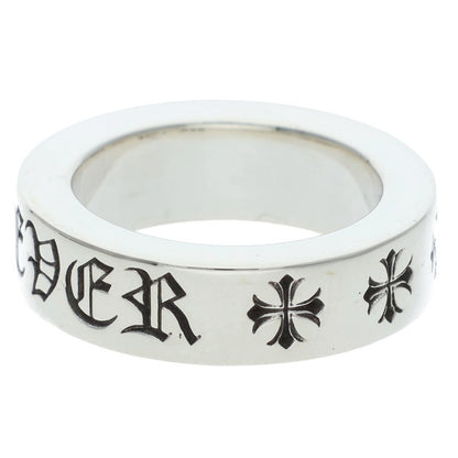 Chrome Hearts 6mm Spacer Forever Silver Ring Size US 5