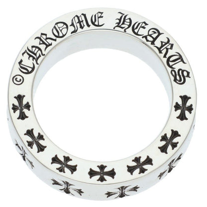 Chrome Hearts 6mm Spacer Forever Silver Ring Size US 5
