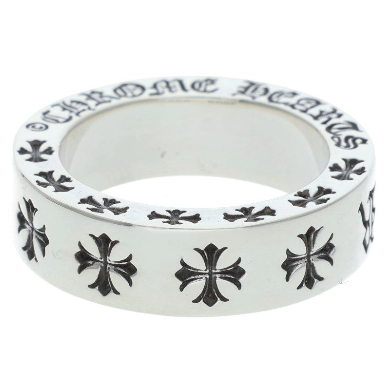 Chrome Hearts 6mm Spacer Forever Silver Ring Size US 5