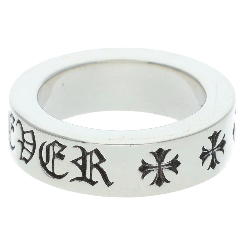 Chrome Hearts 6mm Spacer Forever Silver Ring Size US 5