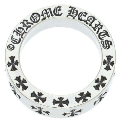 Chrome Hearts 6mm Spacer Forever Silver Ring Size US 5