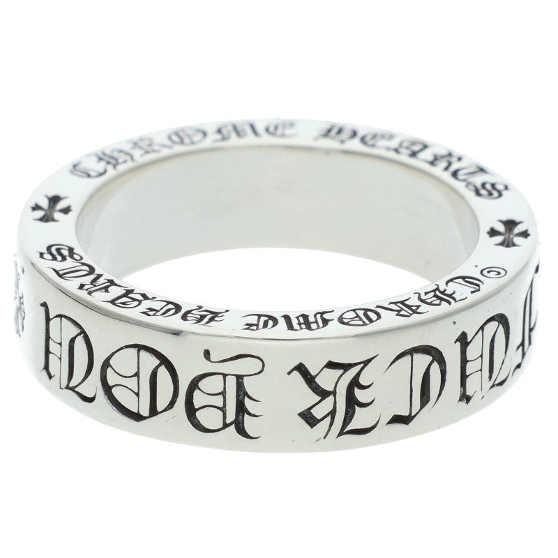Chrome Hearts 6mm SPACER FUCKYOU Silver Ring Size ONE SIZE