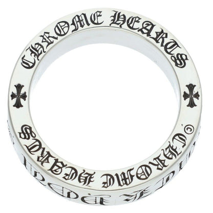 Chrome Hearts 6mm SPACER FUCKYOU Silver Ring Size ONE SIZE