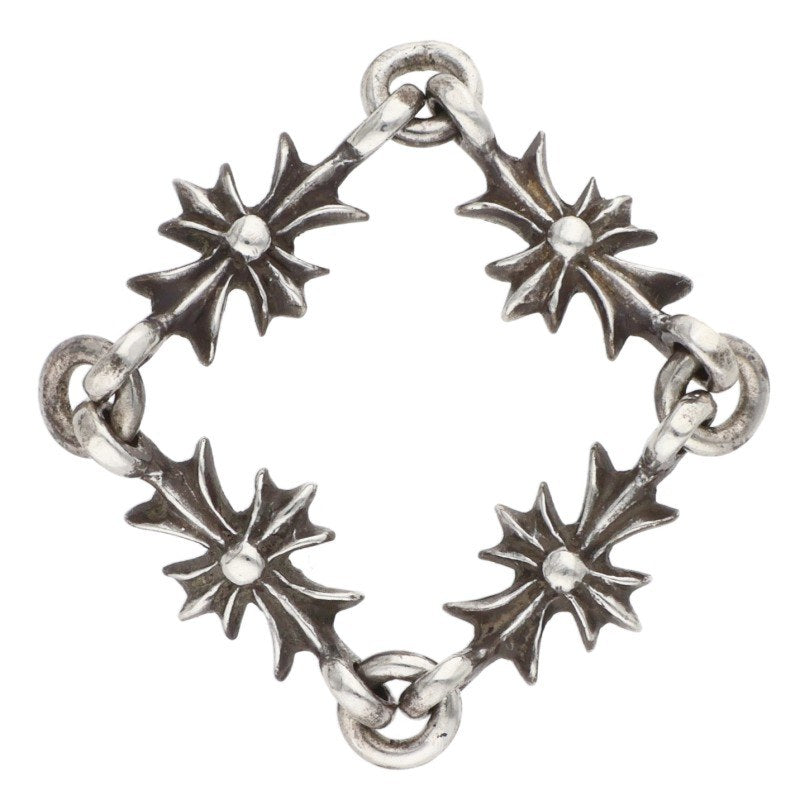 Chrome Hearts RING TNY E CH PLS Silver Ring Size US 6.5