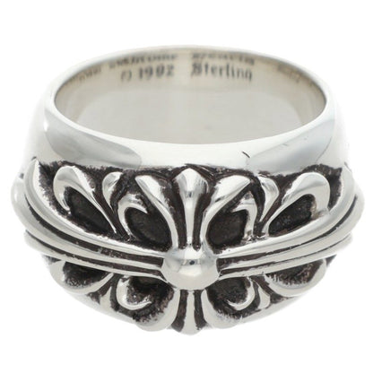 Chrome Hearts FLRL CRS Silver Ring Size US 6.5