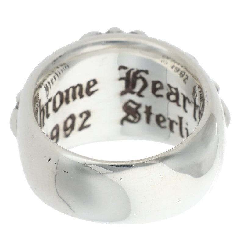 Chrome Hearts FLRL CRS Silver Ring Size US 6.5