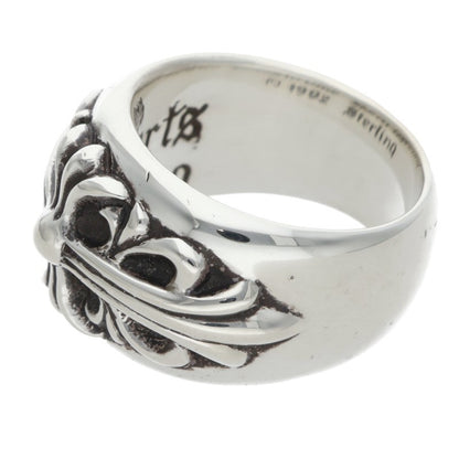 Chrome Hearts FLRL CRS Silver Ring Size US 6.5