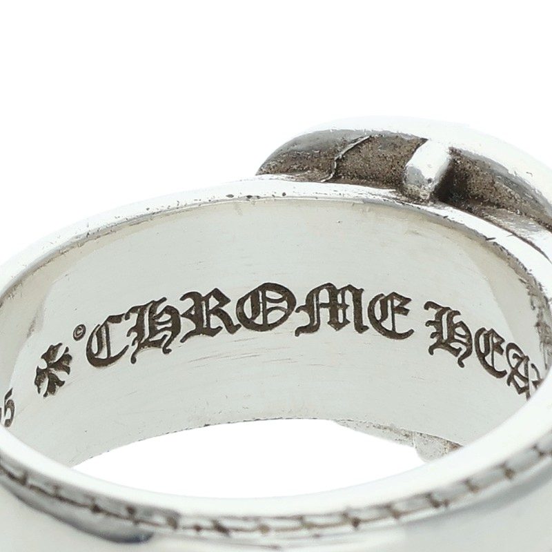 Chrome Hearts BELTED GUNSLINGER LG Silver Ring Size US 10