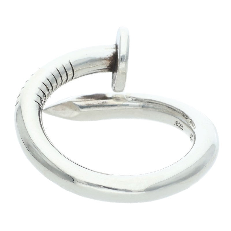 Chrome Hearts NAIL FLAT Silver Ring Size ONE SIZE