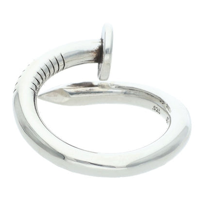 Chrome Hearts NAIL FLAT Silver Ring Size ONE SIZE
