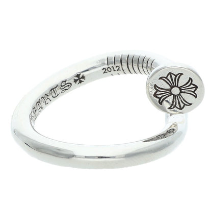 Chrome Hearts NAIL FLAT Silver Ring Size ONE SIZE