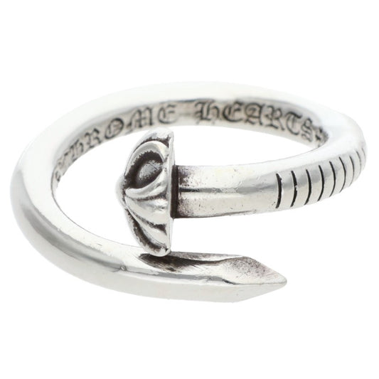 Chrome Hearts NAIL CRSBALL Silver Ring Size ONE SIZE