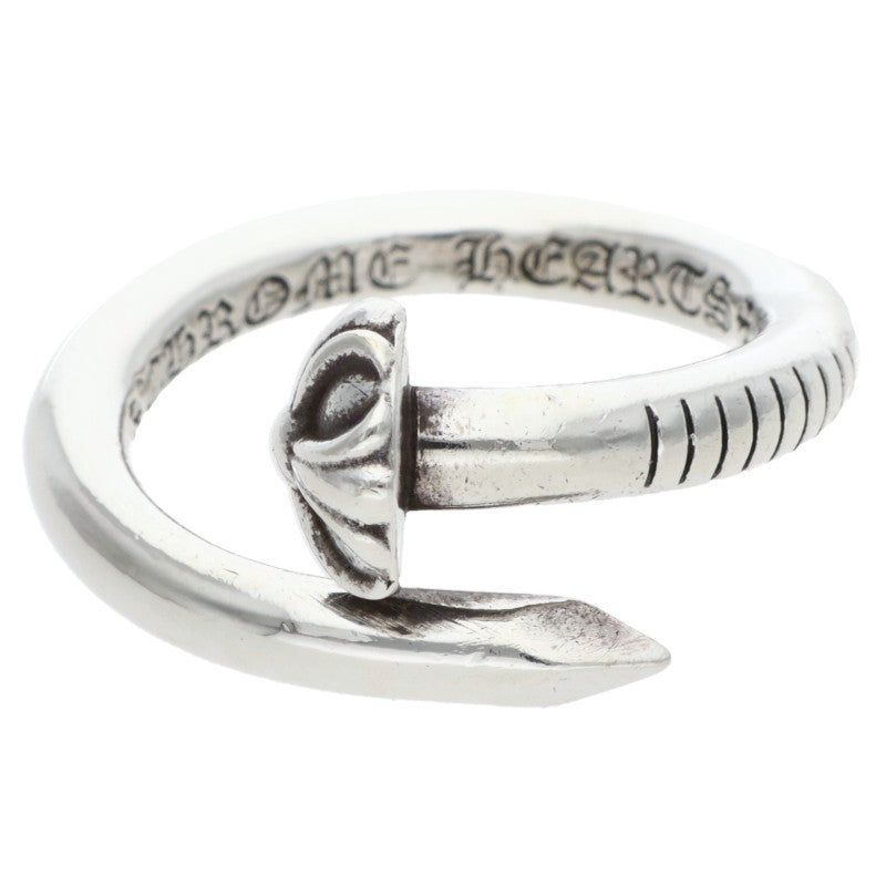 Chrome Hearts NAIL CRSBALL Silver Ring Size US 7