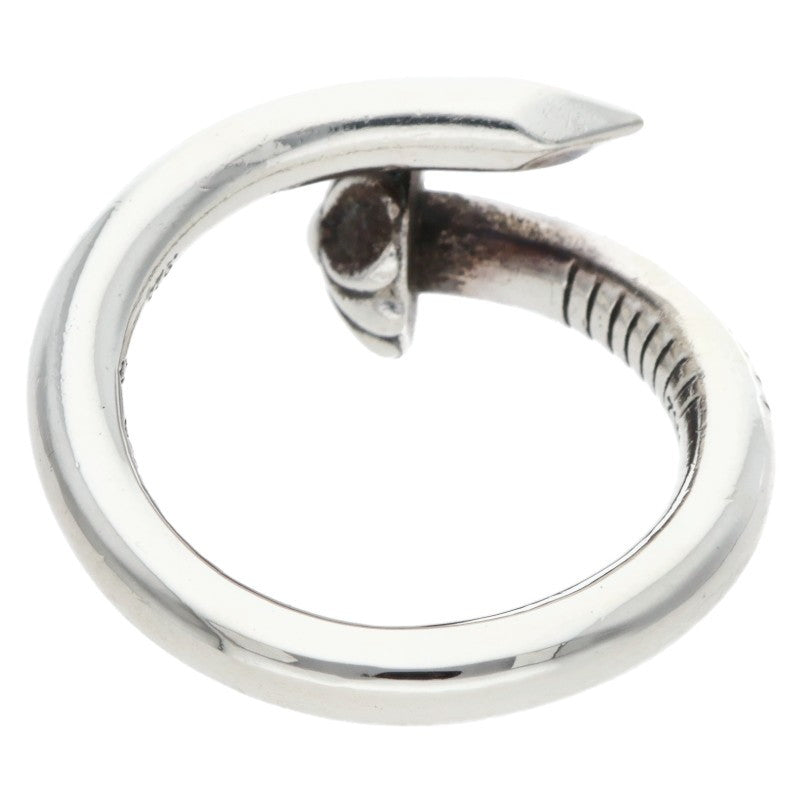 Chrome Hearts NAIL CRSBALL Silver Ring Size US 7