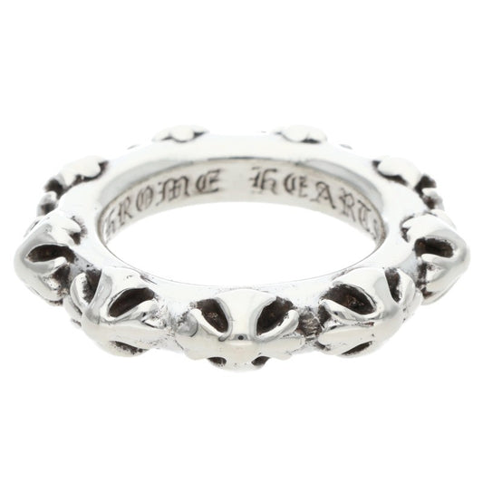 Chrome Hearts CROSS BAND Ring Silver (Silver 15.68g)