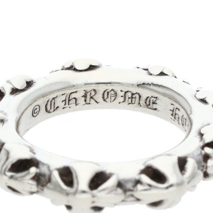Chrome Hearts CROSS BAND Ring Silver Size US 8 (Silver 15.68g)