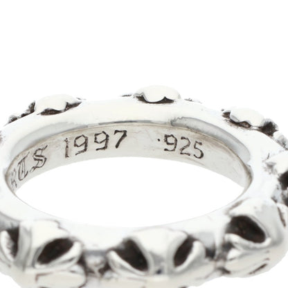 Chrome Hearts CROSS BAND Ring Silver Size US 8 (Silver 15.68g)