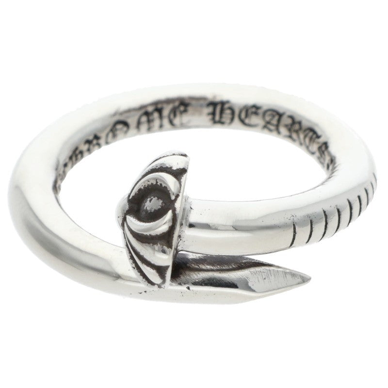 Chrome Hearts NAIL CRSBALL Silver Ring Size US 5
