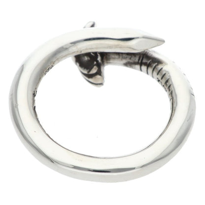 Chrome Hearts NAIL CRSBALL Silver Ring Size US 5