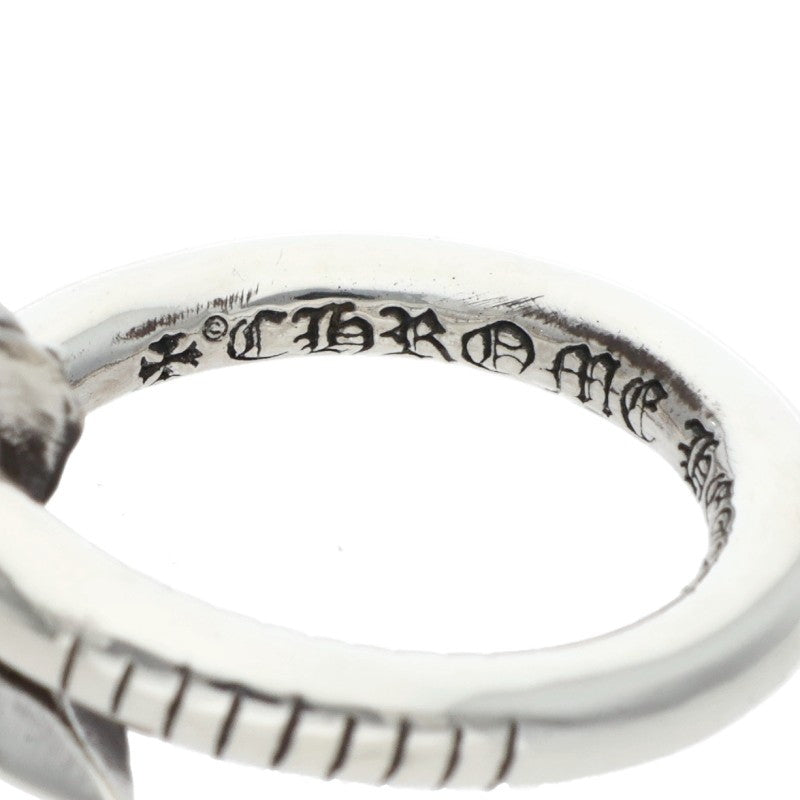 Chrome Hearts NAIL CRSBALL Silver Ring Size US 5