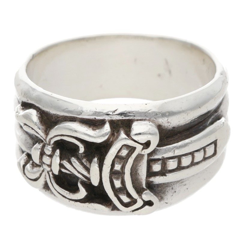 Chrome Hearts Dagger Sterling Silver Ring Size US 10