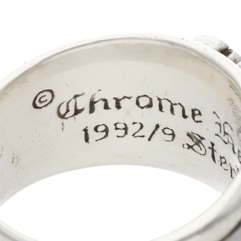 Chrome Hearts Dagger Sterling Silver Ring Size US 10