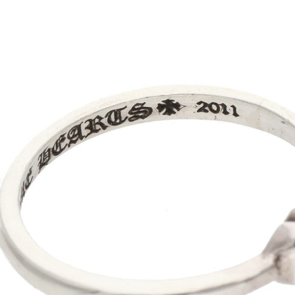 Chrome Hearts BUBBLGM CH Sterling Silver Ring Size US 4.5