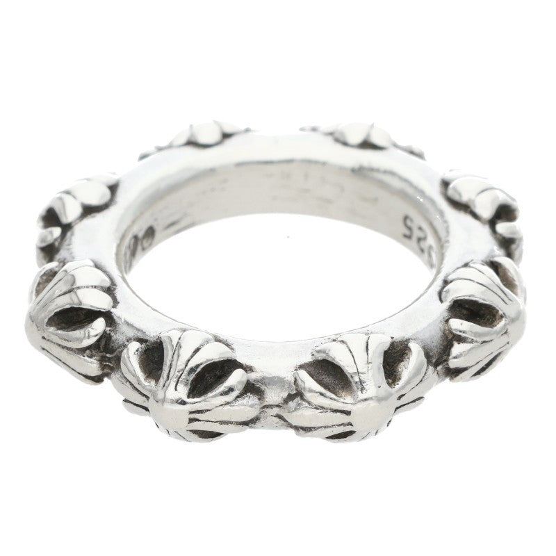 Chrome Hearts CROSS BAND Sterling Silver Ring Size US 6