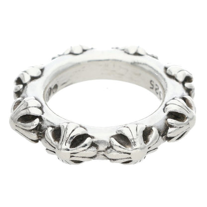 Chrome Hearts CROSS BAND Sterling Silver Ring Size US 6