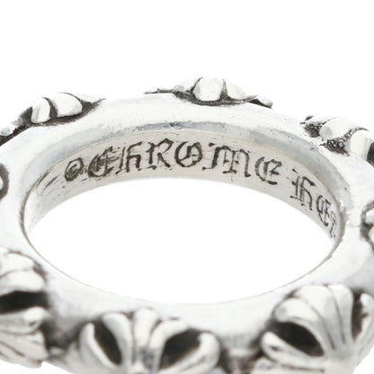 Chrome Hearts CROSS BAND Sterling Silver Ring Size US 6