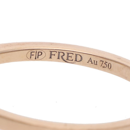 FRED K18PG Earring Size 6.5 (Silver 1.44g)