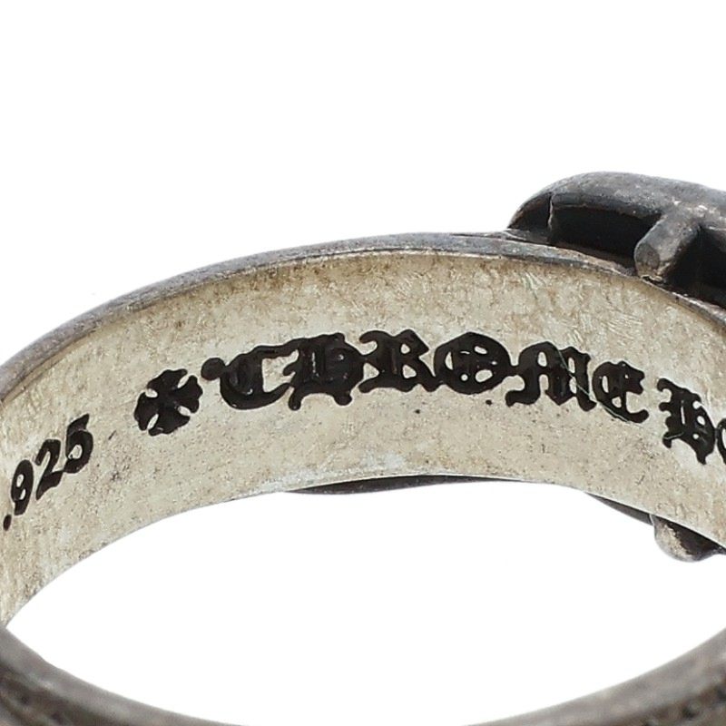 Chrome Hearts BELTED GUNSLINGER LG Silver Ring Size US 7.5