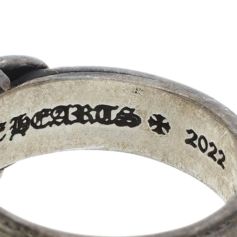 Chrome Hearts BELTED GUNSLINGER LG Silver Ring Size US 7.5