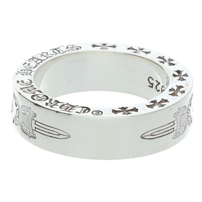 Chrome Hearts 6mm SPACER DAGGER Silver Ring Size US 5