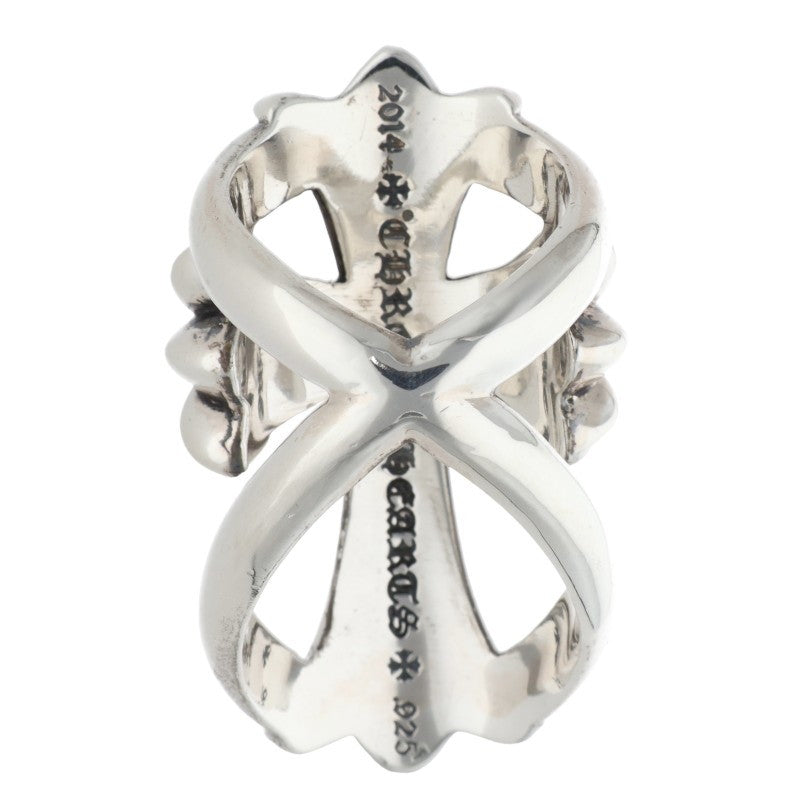 Chrome Hearts INFINITY CH CRS Silver Ring Size ONE SIZE