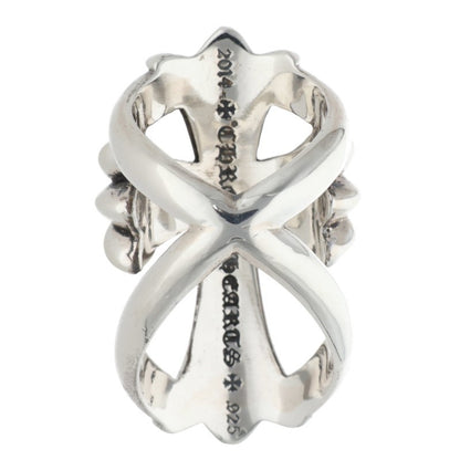 Chrome Hearts INFINITY CH CRS Silver Ring Size ONE SIZE