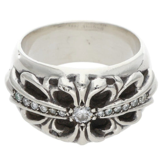 Chrome Hearts FLRL CRS P DMND PAVE Diamond Size ONE SIZE
