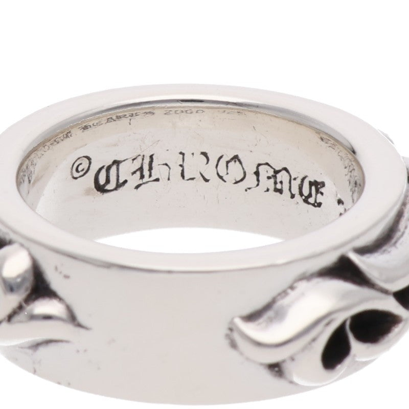 Chrome Hearts DBL NARROW VINE BAND Ring Silver Size JP 12 (Silver 14.11g)