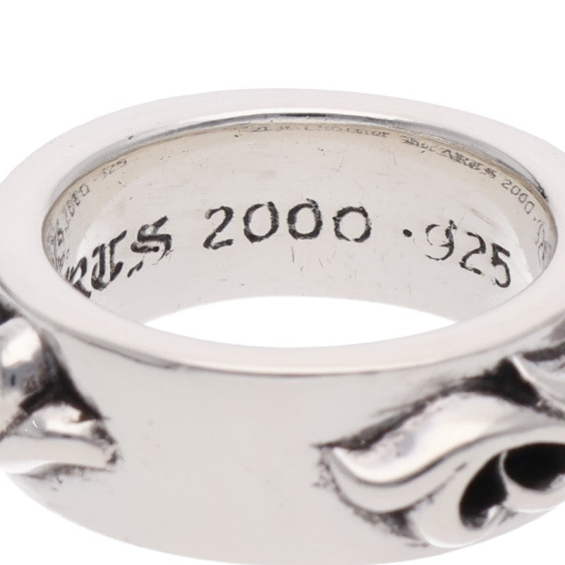 Chrome Hearts DBL NARROW VINE BAND Ring Silver Size JP 12 (Silver 14.11g)