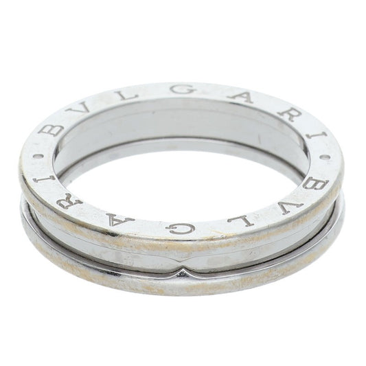 BVLGARI B.Zero1 1-Band 18K White Gold Ring Size ONE SIZE