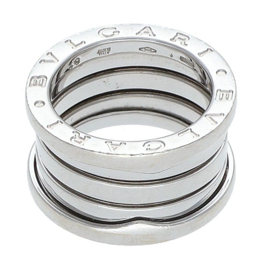 BVLGARI B.Zero1 3-Band 18K White Gold Ring Size ONE SIZE
