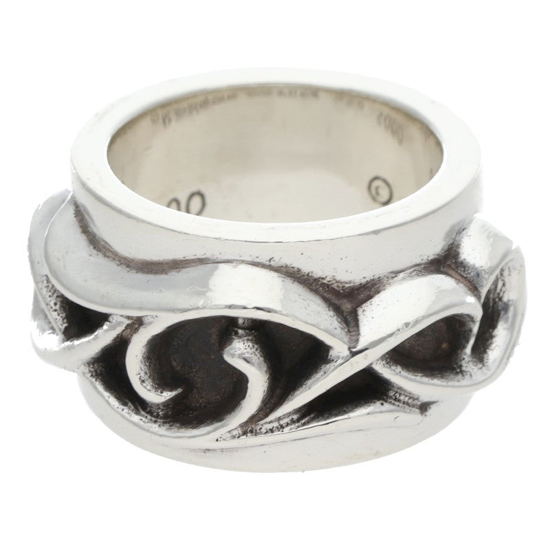 Chrome Hearts SINGLE WIDE VINE BAND 925 Silver Size ONE SIZE