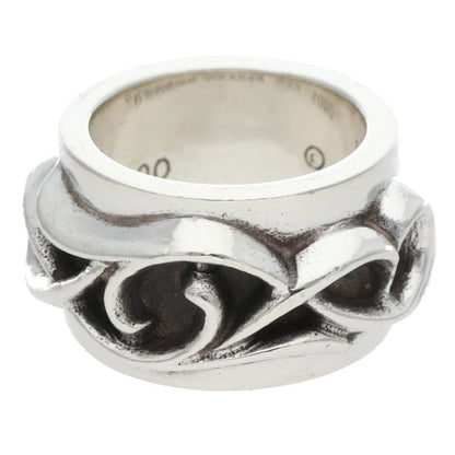 Chrome Hearts SINGLE WIDE VINE BAND 925 Silver Size ONE SIZE