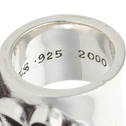 Chrome Hearts SINGLE WIDE VINE BAND 925 Silver Size ONE SIZE