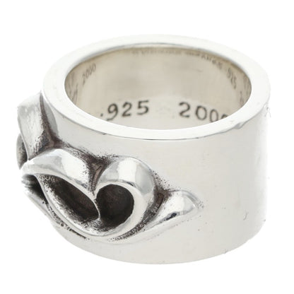 Chrome Hearts SINGLE WIDE VINE BAND 925 Silver Size ONE SIZE