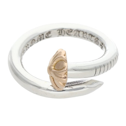 Chrome Hearts NAIL CRSBALL W GLD Silver Gold Size ONE SIZE